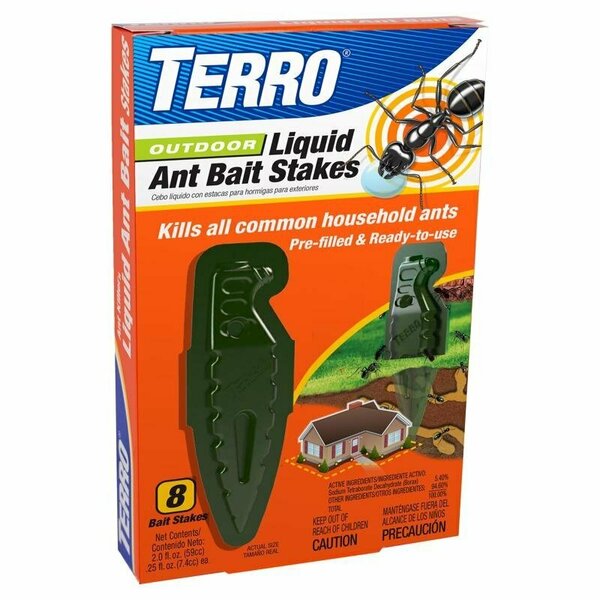 Terro Outdoor Liquid Ant Bait Stakes T1813